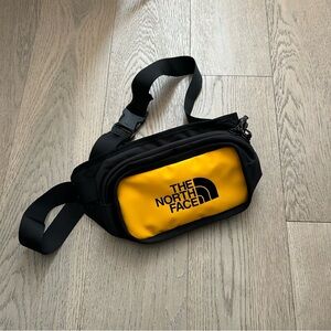 The North Face Black and Yellow Men's Bag